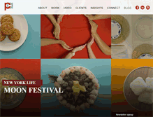 Tablet Screenshot of plancagency.com